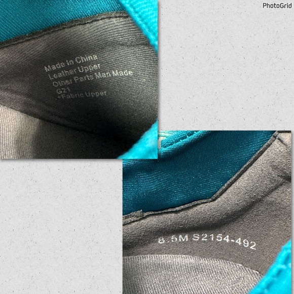 NWOT SoftWalk Maya Snakeskin Print Waterproof Slip-On Sneaker in Blue Waves 8.5 - Picture 16 of 16